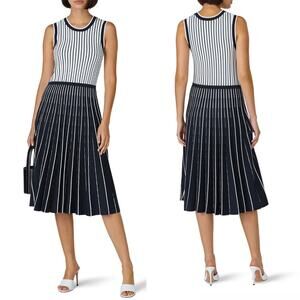 Jason Wu Collective Pleated Knit Dress - Size M